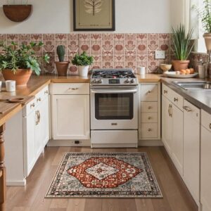 Boho Tribal Area Rug – Global Inspired Style