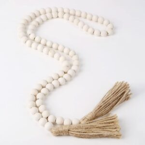 Decorative Wood Bead Garland
