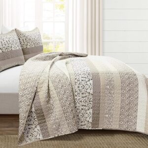Oversized Neutral Quilted Coverlet – Cozy Layering Bedding