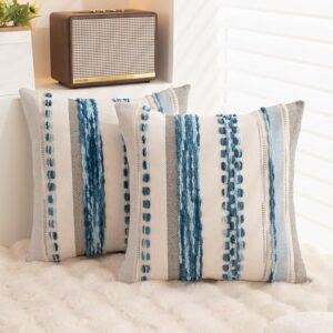 Textured Chenille Farmhouse Throw Pillow
