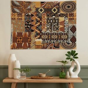 traditional boho fabric tapestry neutral decor
