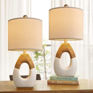 translucent ambient table lamp neutral decor