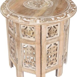 Set of woven natural baskets in a cozy neutral living room